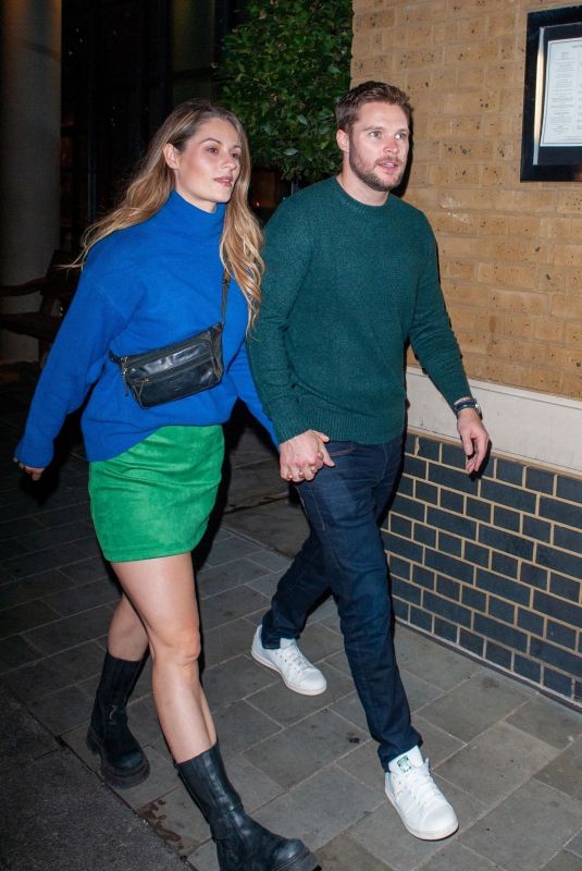 MADELINE MULQUEEN and Jack Reynor Night Out in London 10/18/2022