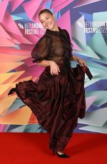MADELYN CLINE at Glass Onion: A Knives Out Mystery Photocall at BFI London Film Festival 10/16/2022