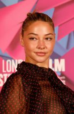 MADELYN CLINE at Glass Onion: A Knives Out Mystery Photocall at BFI London Film Festival 10/16/2022
