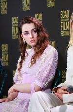 MADELYN CLINE at Scad Film Festival in Savannah 10/28/2022
