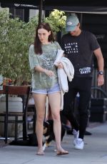 MADISON LINTZ at Aeirloom Cafe in Studio City 10/22/2022