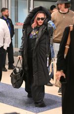 MADONNA at JFK Airport in New York 10/02/2022