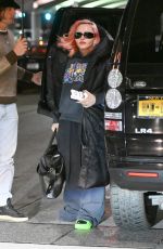 MADONNA at JFK Airport in New York 10/02/2022