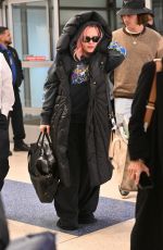 MADONNA at JFK Airport in New York 10/02/2022