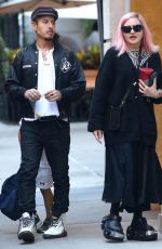 MADONNA Out and About in New York 01/15/2022