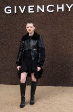 MAISIE WILLIAMS at Givenchy Show at Paris Fashion Week 10/02/2022