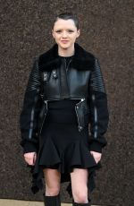 MAISIE WILLIAMS at Givenchy Show at Paris Fashion Week 10/02/2022