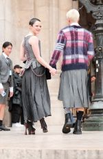 MAISIE WILLIAMS at Thom Browne SS23 Show at Paris Fashion Week 10/03/2022