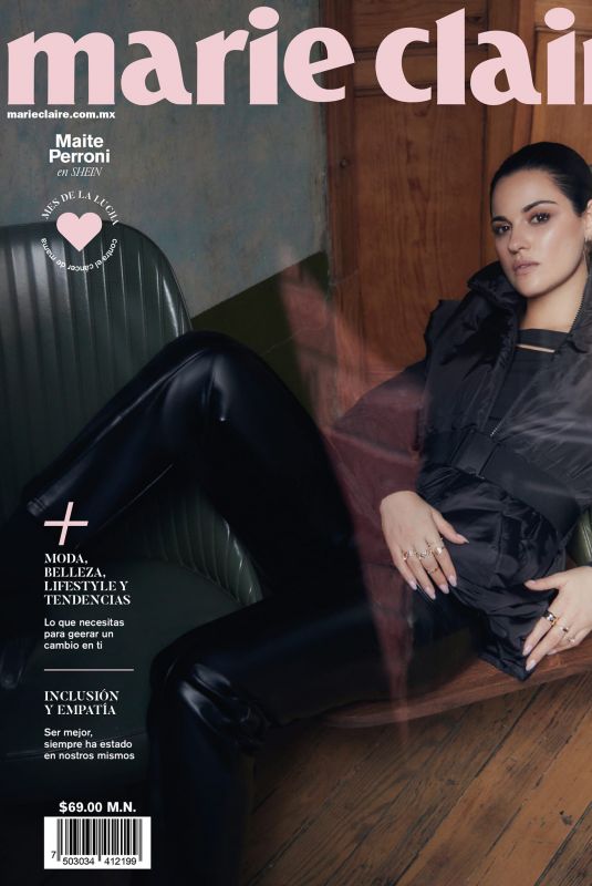 MAITE PERRONI for Marie Claire Magazine, Mexico October 2022