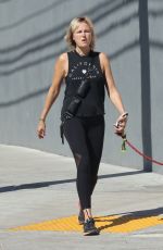 MALIN AKERMAN Out with Her Dog in Los Angeles 09/30/2022