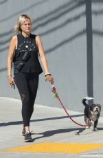 MALIN AKERMAN Out with Her Dog in Los Angeles 09/30/2022