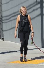 MALIN AKERMAN Out with Her Dog in Los Angeles 09/30/2022