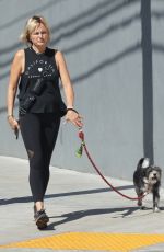 MALIN AKERMAN Out with Her Dog in Los Angeles 09/30/2022
