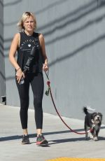 MALIN AKERMAN Out with Her Dog in Los Angeles 09/30/2022