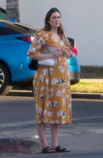 MANDY MOORE Out for Dinner in Los Feliz 10/02/2022