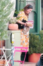 MANDY MOORE Out for Dinner in Los Feliz 10/02/2022