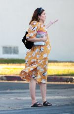 MANDY MOORE Out for Dinner in Los Feliz 10/02/2022