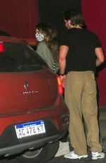 MARGOT ROBBIE and CARA DELEVINGNE Leaves Diner in Buenos Aires 10/05/2022