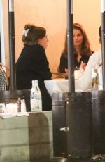 MARIA SHRIVER Out for a Family Dinner in Malibu 10/07/2022