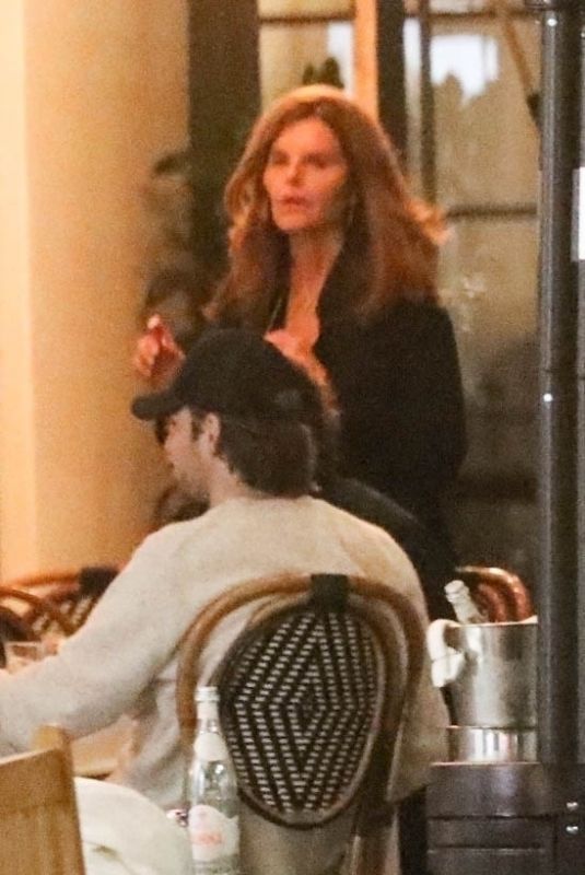 MARIA SHRIVER Out for a Family Dinner in Malibu 10/07/2022