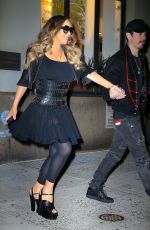 MARIAH CAREY and Bryan Tanaka Heading to Paris Theatre in New York 10/28/2022