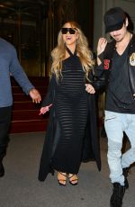 MARIAH CAREY Leaves Regis Hotel in New York 10/11/2022