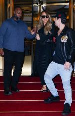 MARIAH CAREY Leaves Regis Hotel in New York 10/11/2022