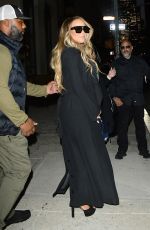 MARIAH CAREY Night Out in New York 10/10/2022