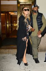 MARIAH CAREY Night Out in New York 10/10/2022