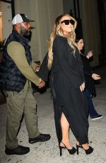 MARIAH CAREY Night Out in New York 10/10/2022