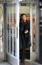 MARISKA HARGITAY at Law and Order: Special Victims Unit Set in New York 10/19/2022