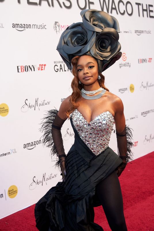 MARSAI MARTIN at 5th Annual Wearable Art Gala Honoring Angela Bassett and Mark Bradford in Santa Monica 10/22/2022
