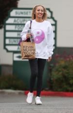 MARY FITZGERALD Leaves Oppenheim Group Offices in West Hollywood 10/14/2022