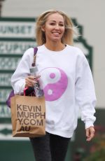 MARY FITZGERALD Leaves Oppenheim Group Offices in West Hollywood 10/14/2022