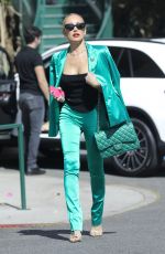 MARY FITZGERALD Out and About in West Hollywood 10/01/2022