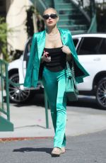 MARY FITZGERALD Out and About in West Hollywood 10/01/2022