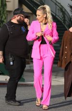 MARY FITZGERALD Out Filming in Los Angeles 10/11/2022