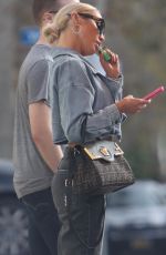 MARY FITZGERALD Out for Lunch in Studio City 10/29/2022