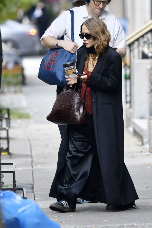 MARY KATE OLSEN Out and About in New York 10/17/2022