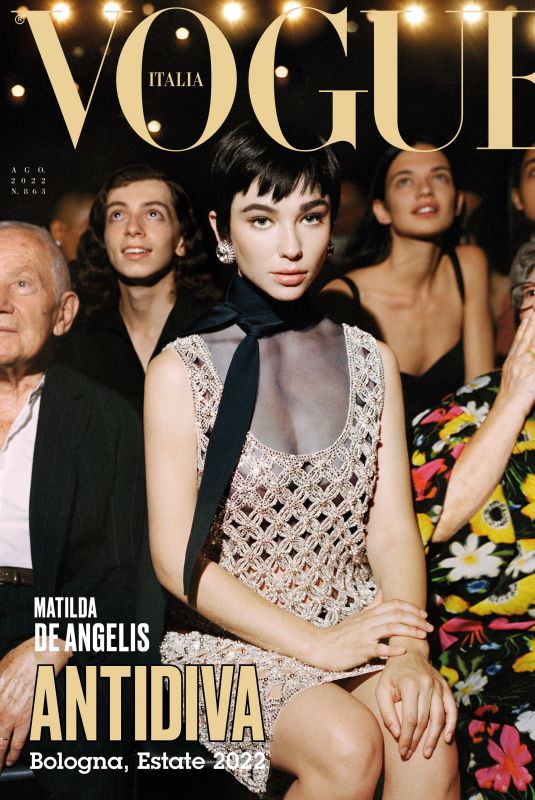 MATILDA DE ANGELIS for Vogue Magazine, Italy August 2022