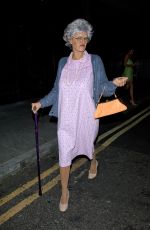 MAYA JAMA Arrives at Her Halloween Party in London 10/28/2022