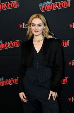 MEG DONNELLY at The Winchesters Panel at New York Comic-con 10/09/2022