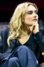 MEG DONNELLY at The Winchesters Panel at New York Comic-con 10/09/2022