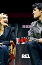 MEG DONNELLY at The Winchesters Panel at New York Comic-con 10/09/2022