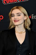 MEG DONNELLY at The Winchesters Panel at New York Comic-con 10/09/2022