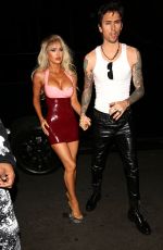 MEGAN FOX and Machine Gun Kelly Arrives at Casamigos Halloween Party in Beverly Hills 10/28/2022
