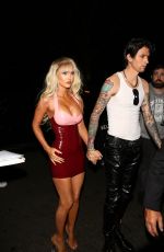 MEGAN FOX and Machine Gun Kelly Arrives at Casamigos Halloween Party in Beverly Hills 10/28/2022