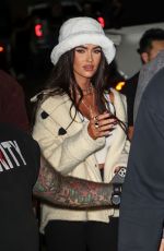 MEGAN FOX and Machine Gun Kelly Arrives at Landon Barker