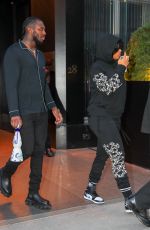 MEGAN THEE STALLION and Pardison Pardi Fontaine Celebrates Their 2nd Anniversary Together in New York 10/19/2022