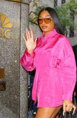 MEGAN THEE STALLION Out and About in New York 10/15/2022